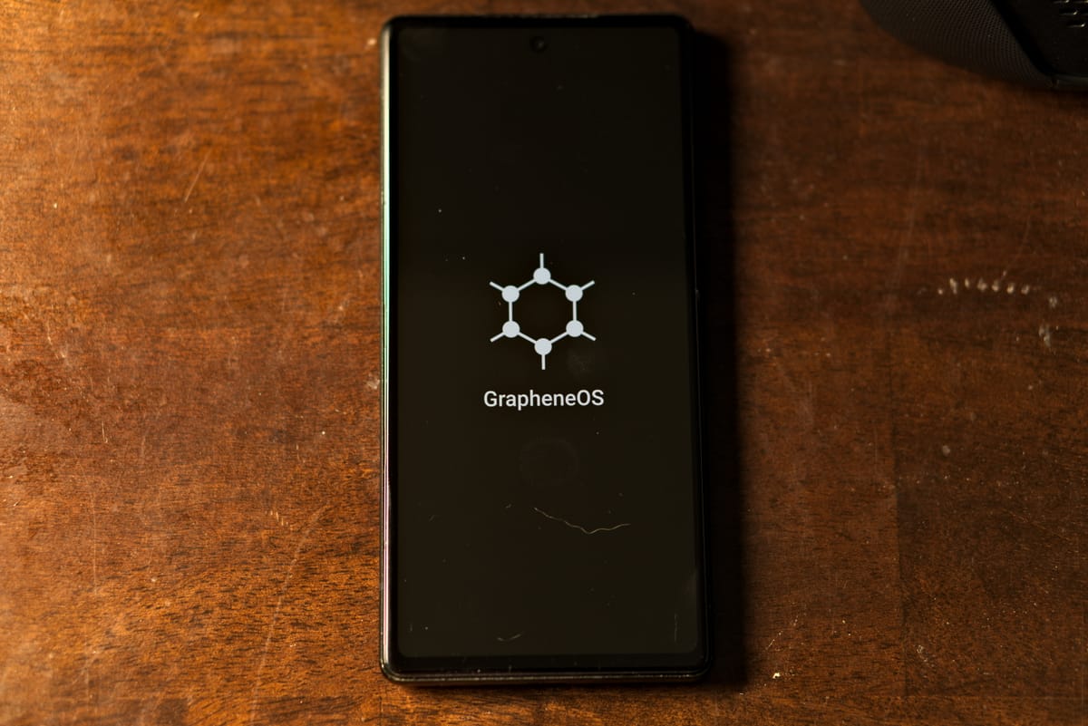 Pixel 6a running GrapheneOS