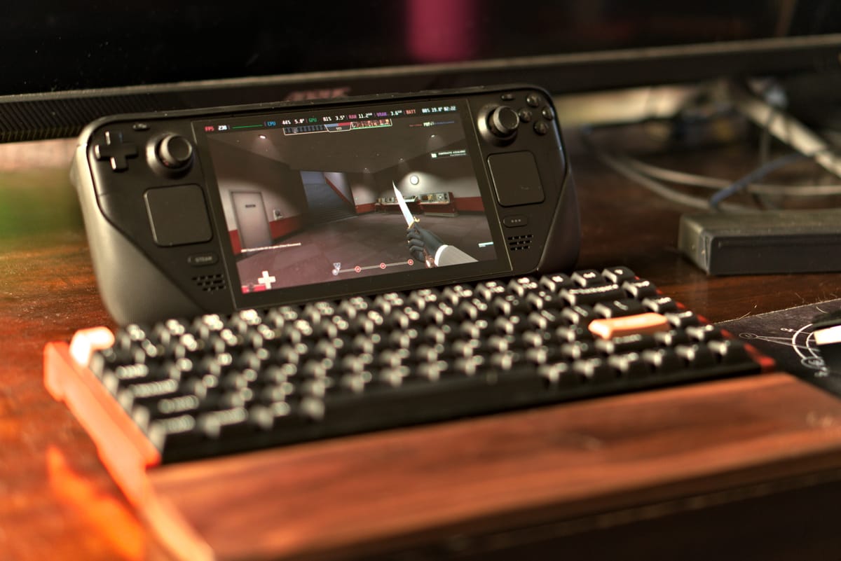Observing the Steam Deck at 4k affects its performance... technically